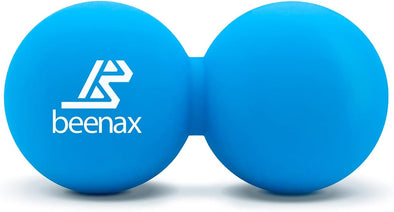 Peanut Massage Ball, Double Lacrosse Ball - Blue