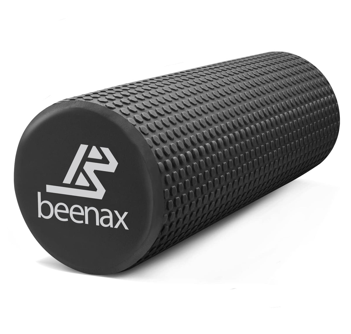 Foam Roller 44cm, Lightweight Muscle Roller - Black – Beenax