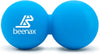 Peanut Massage Ball, Double Lacrosse Ball - Blue