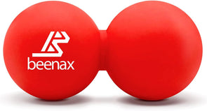 Peanut Massage Ball, Double Lacrosse Ball - Red