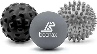 Massage Balls (Set of 3) - Grey
