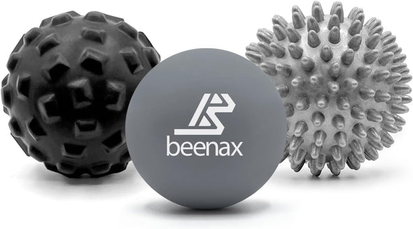 Massage Balls (Set of 3) - Grey