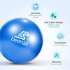 Soft Pilates Ball, 23cm Mini Gym Exercise Ball - Blue