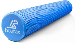 Foam Roller 90cm, Lightweight Muscle Roller - Blue