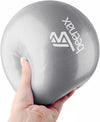 Soft Pilates Ball, 23cm Mini Gym Exercise Ball - Grey