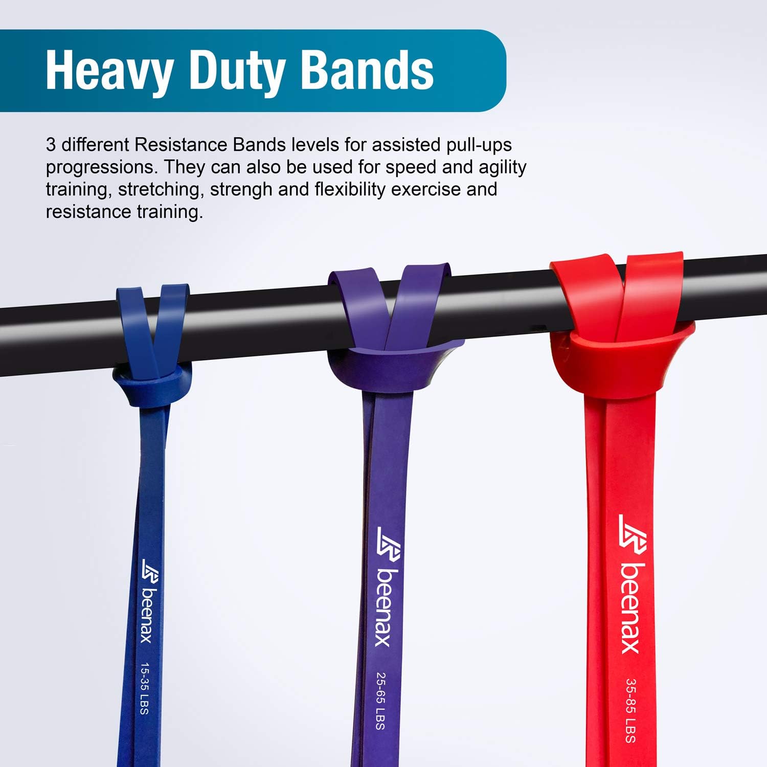 Titan Fitness 41 Light Multi-Pack Bandes Latex, Bandes de Titan Fitness 41 Light Multi-Pack Bandes Latex, Bandes de