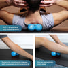 Peanut Massage Ball, Double Lacrosse Ball - Blue