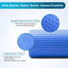 Foam Roller 44cm, Lightweight Muscle Roller - Blue