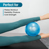 Soft Pilates Ball, 23cm Mini Gym Exercise Ball - Sky Blue