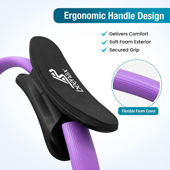 Pilates Ring Exercise Circle 14inch, 12inch - Purple