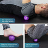 Lacrosse & Hard Spiky Massage Ball Set - Purple