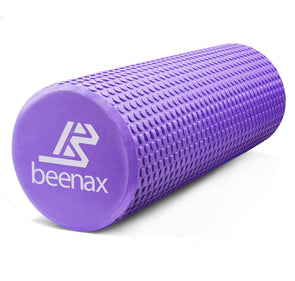 Foam Roller 44cm, Lightweight Muscle Roller - Purple