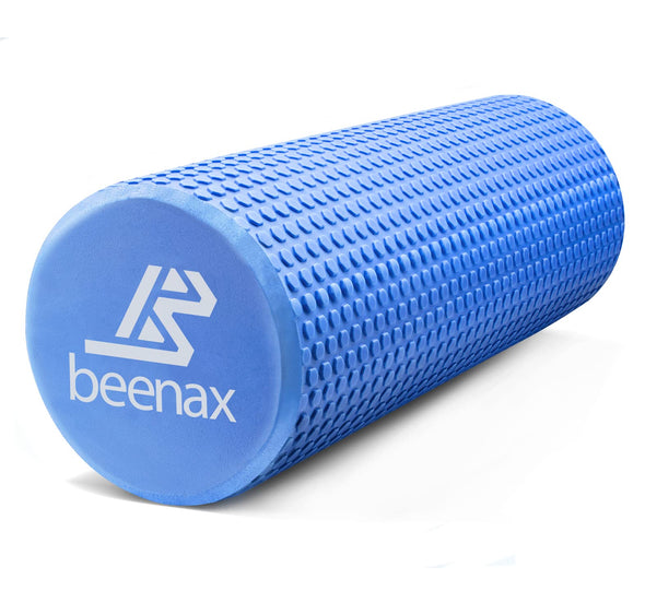 Foam Roller 44cm, Lightweight Muscle Roller - Blue